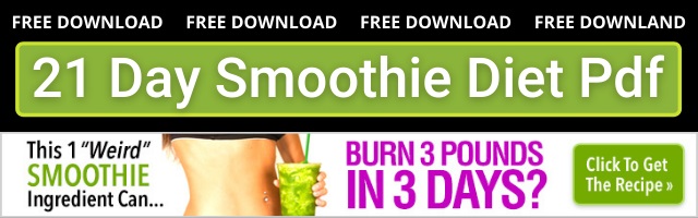 21 day smoothie diet pdf